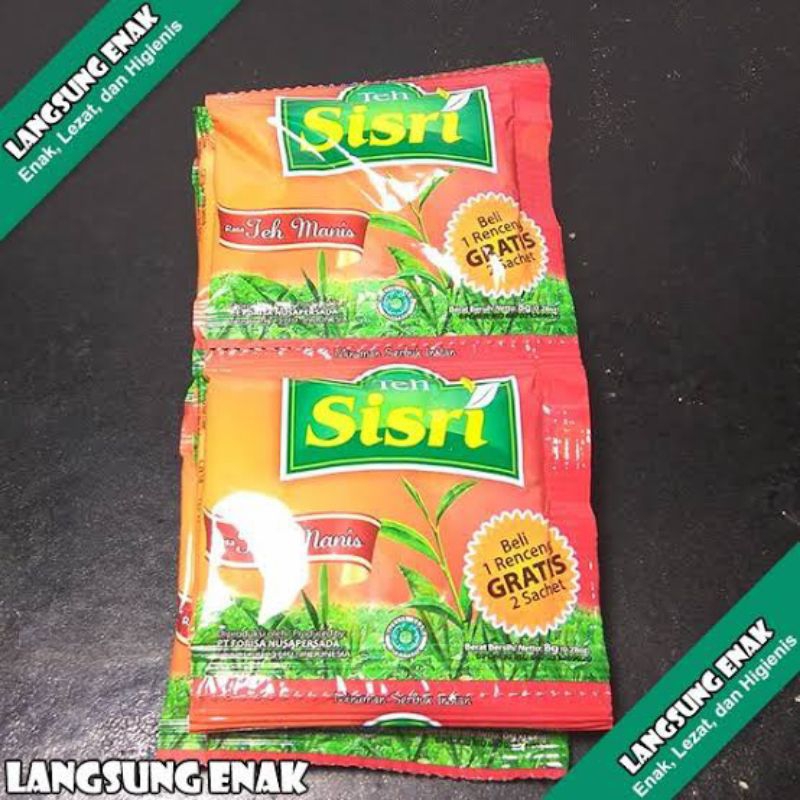 

Teh Sisri Varian Rasa 1 Renceng (10's)