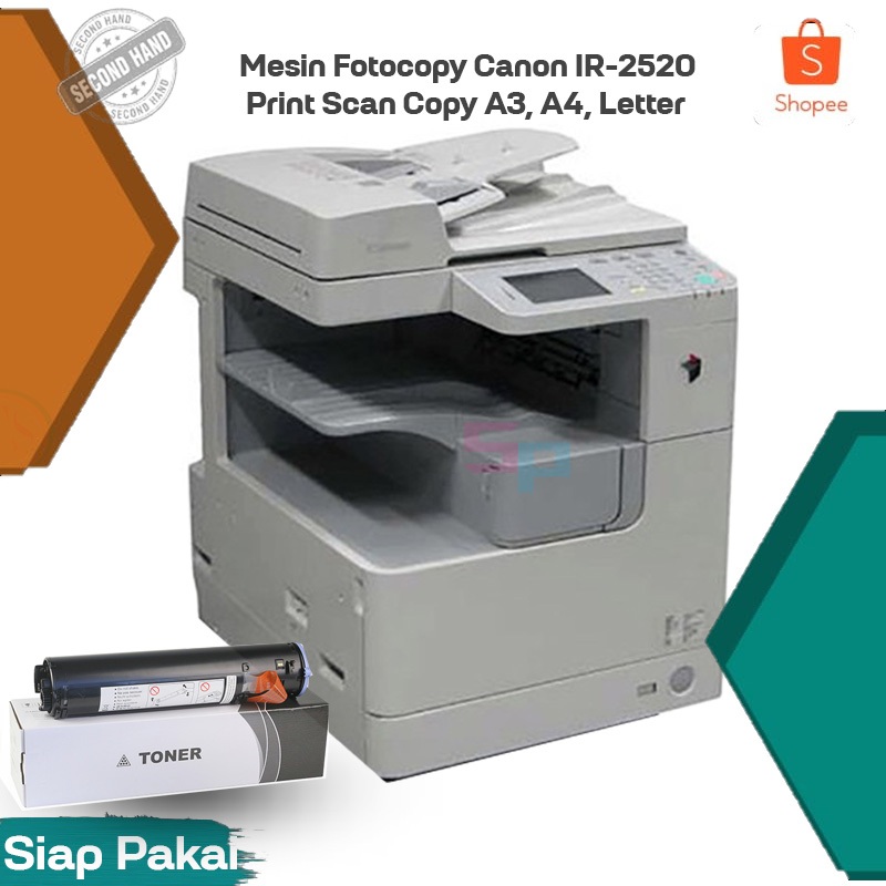 Mesin Fotocopy Canon IR-2520 - Print Scan Copy A3