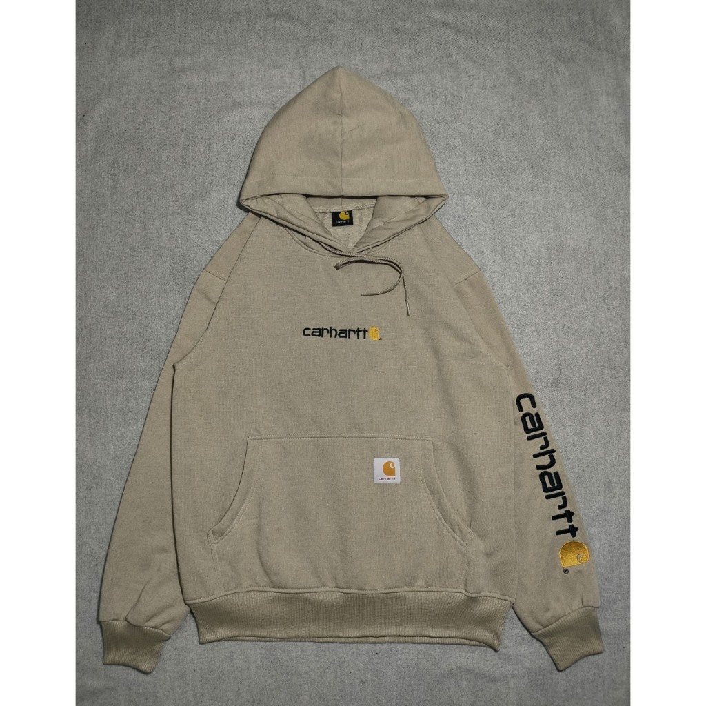 Swetershirt Hoodie CarharrtTX Bordir Quality Super Premium Katun Flace G280s Tebal / Hoodie Casual U