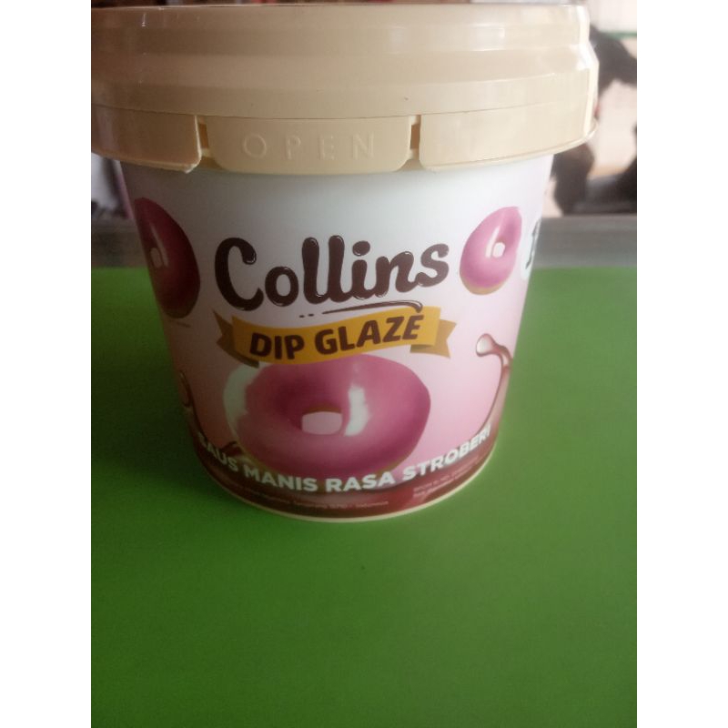 

Collins Dip Glaze Rasa Strawberry Repack 250g