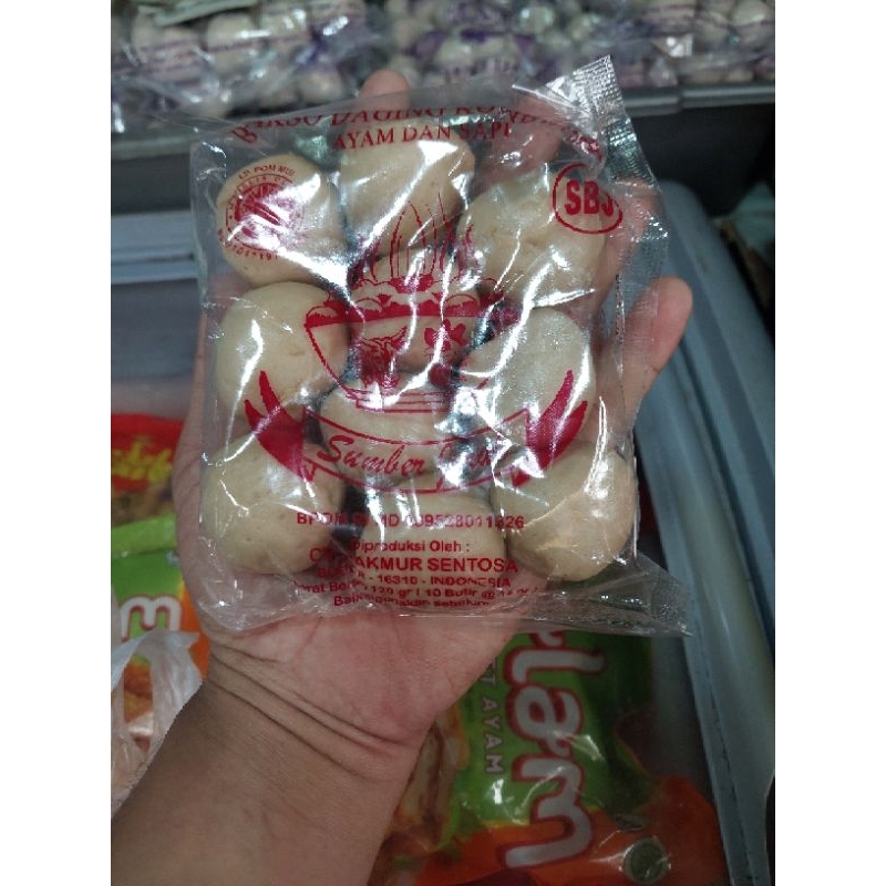 

bakso daging sapi isi 10