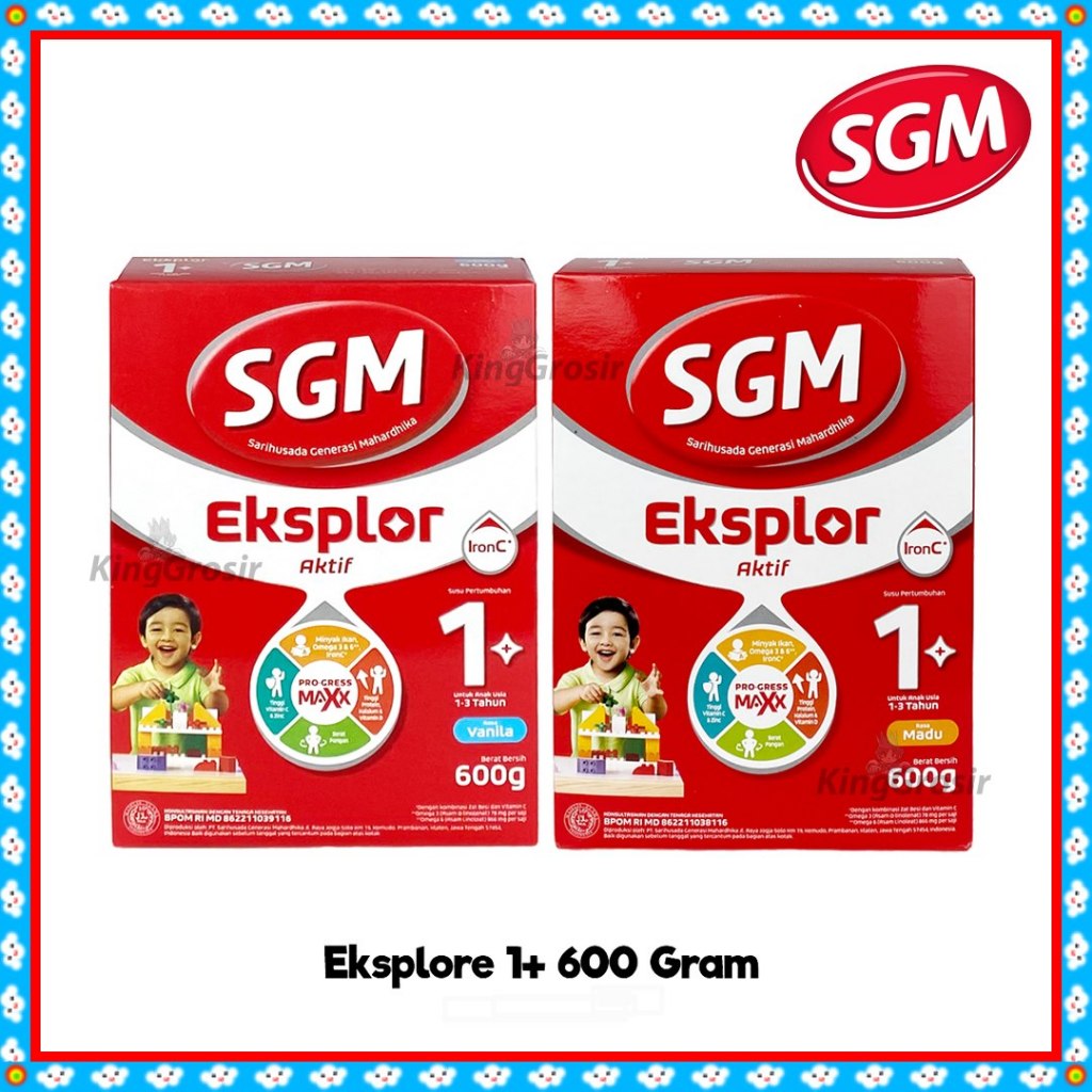 

Susu SGM Eksplor 1+ Kemasan 600gr Susu Pertumbuhan Anak