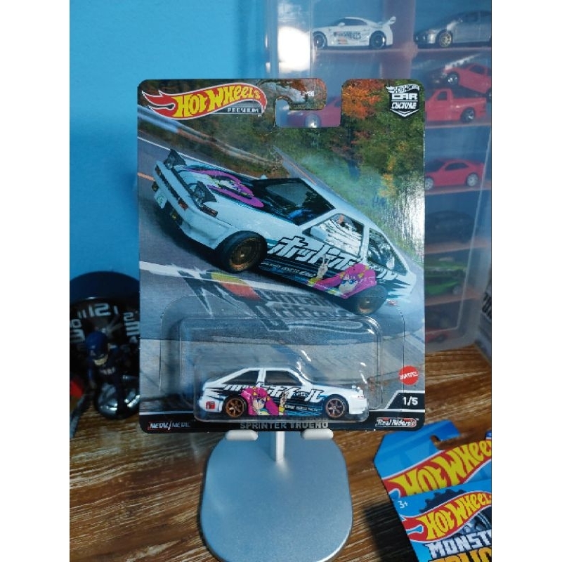 Hotwheels Toyota AE86 Sprinter Trueno Wibu Mountain Drifters