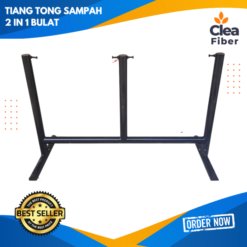 TIANG TEMPAT SAMPAH ORGANIK DAN NON ORGANIK, BESI TIANG TEMPAT SAMPAH ORGANIK DAN ANORGANIK
