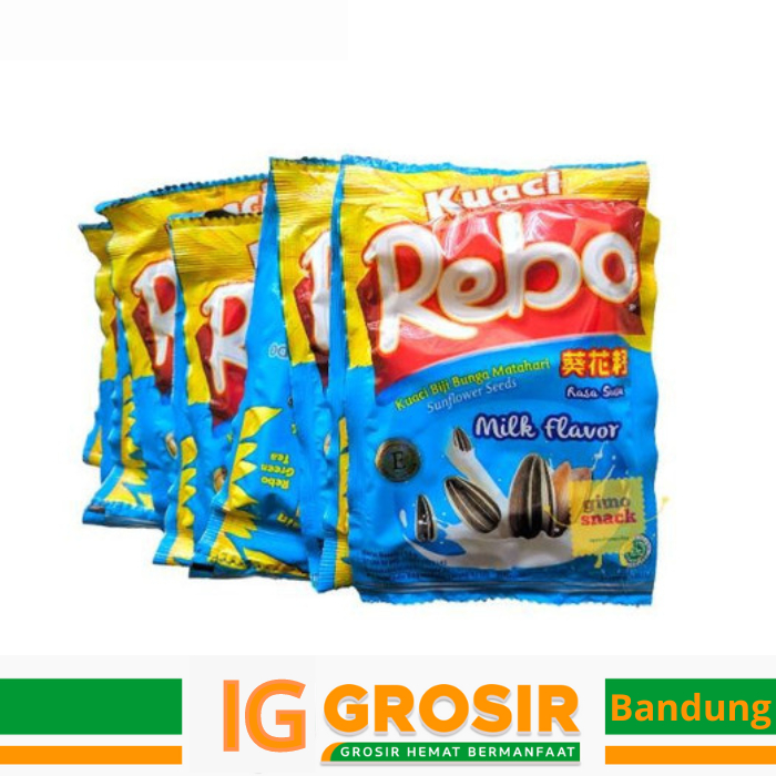 

Kuaci Rebo Renceng (isi 20 sachet)