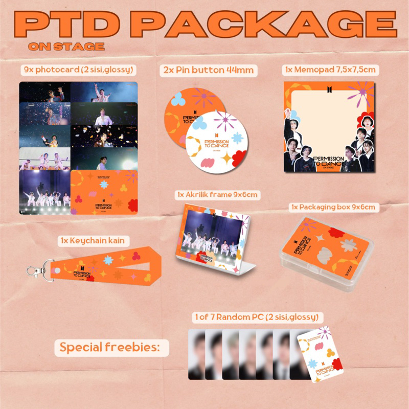 BTS PTD ON STAGE PACKAGE