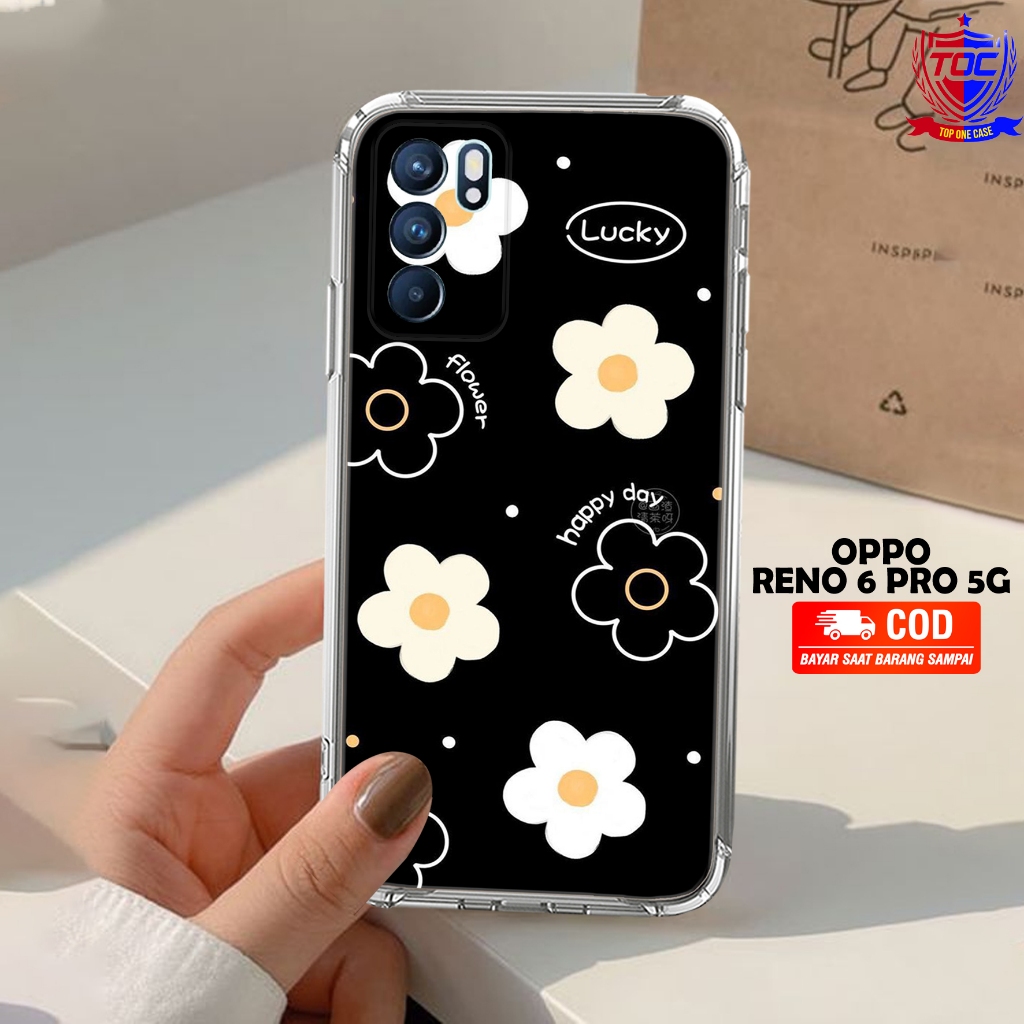 Case OPPO RENO 6 PRO 5G - Casing OPPO RENO 6 PRO 5G Terbaru TOP ONE CASE [ MOTIF 12 ] Silikon OPPO R