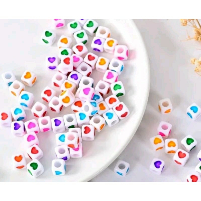 Mote Love Kotak Hati Manik Parel Monte Heart