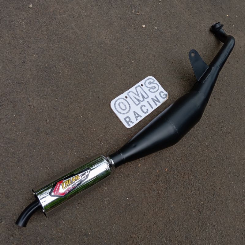Knalpot Yamaha Alfa/Alfa Cham standar racing