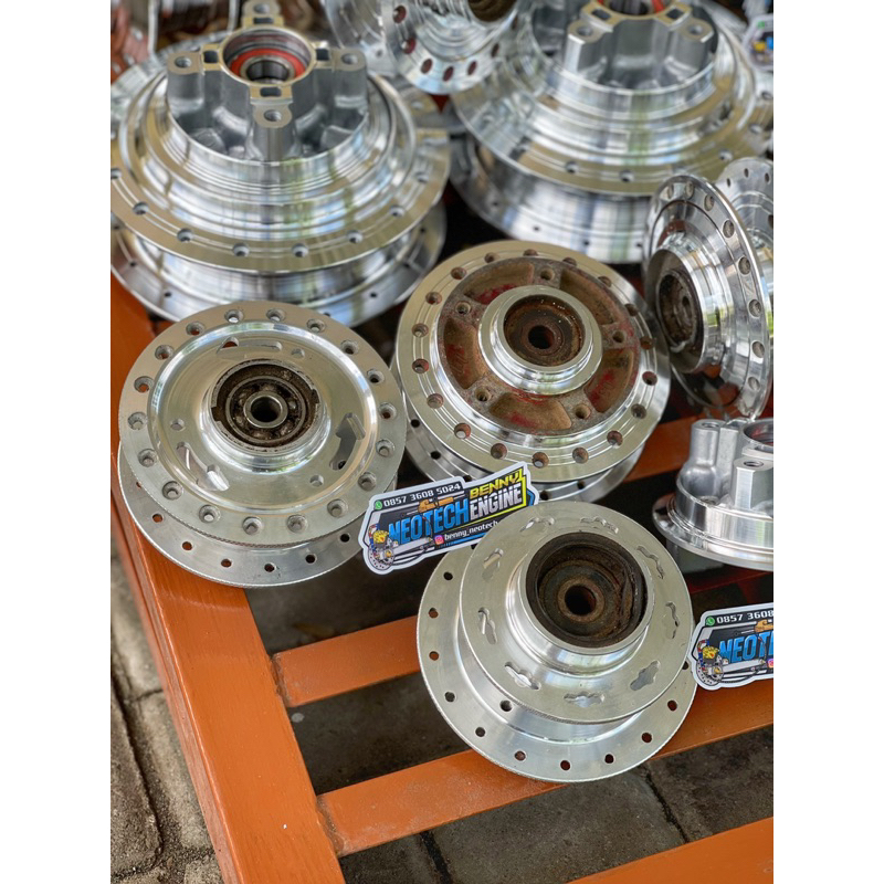 Tromol depan Megapro GL Max Pro Jupiter ori bubut bening