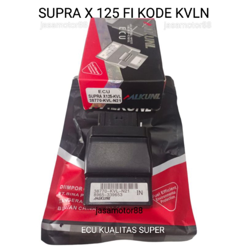 ECU CDI SUPRA X 125 FI KODE 38780 KVL N21