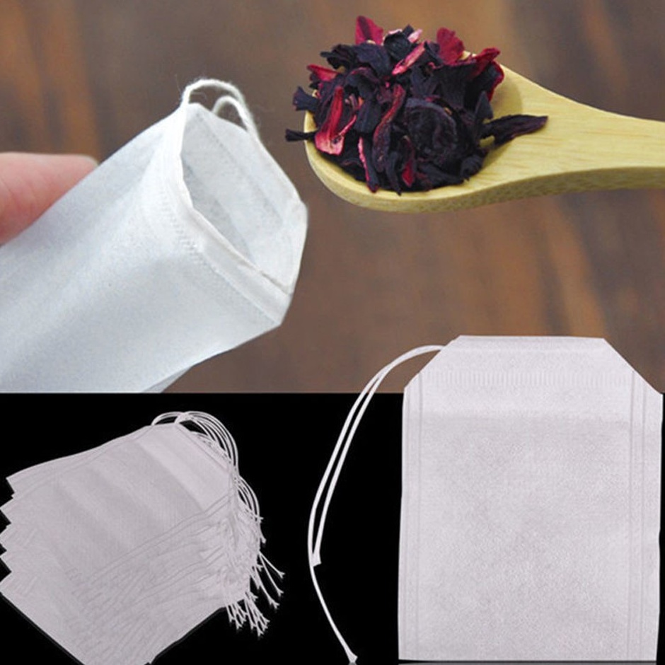 

Terbaru Kantong Teh Celup Kosong Teabag 100 PCS - T110 - White