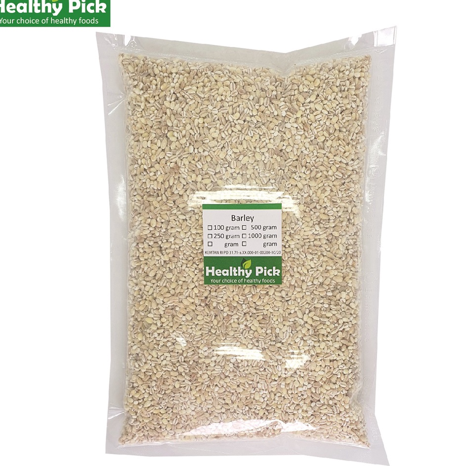 

Kode ZOB094 Barley jali jali organik 1000gr /1kg