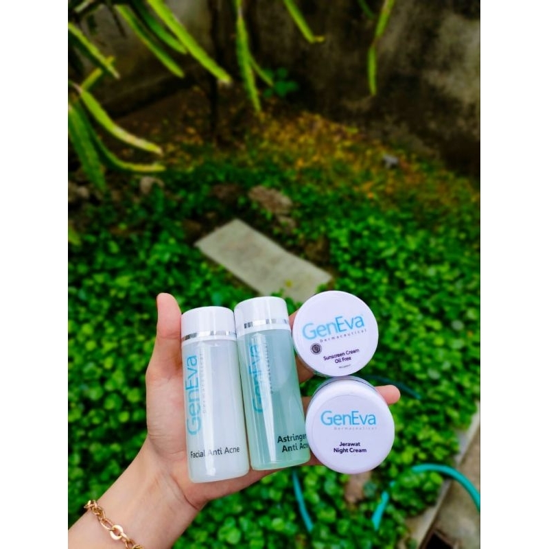 GenEva skincare paket ACNE WHITENING