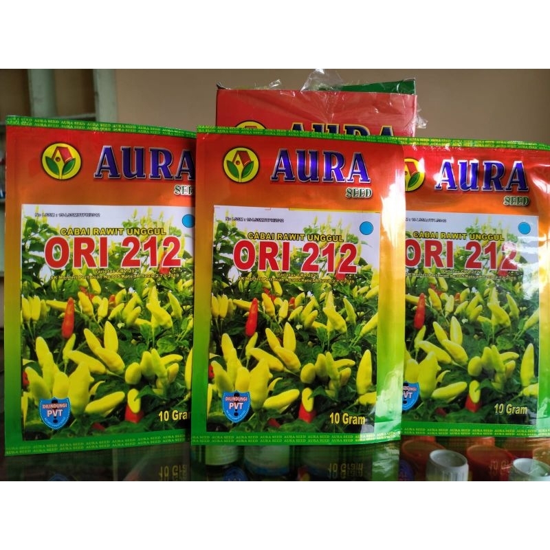 Benih Cabe Rawit ORI 212 Cap Aura ORIGINAL TERMURAH