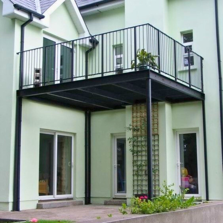 Kanopi balkon minimalis / kanopi dak besi plat bodres Bergaransi Malang