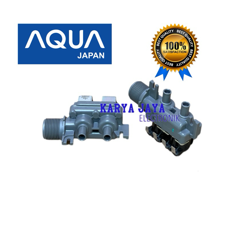 Selenoid Water Inlet Mesin Cuci Sanyo AQUA 2 inlet - Selenoid Mesin Cuci AQUA