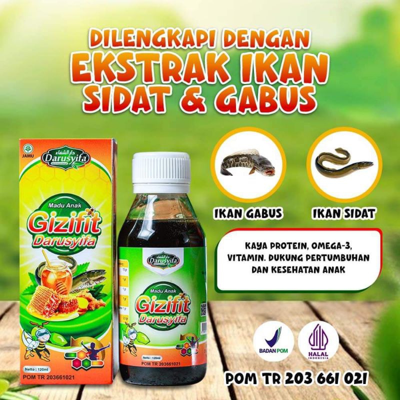 

Madu Anak Ikan Gabus Gizifit Darusyifa