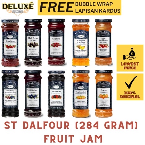 

Readystock St Dalfour Selai Buah PRANCIS (284 gram) - Selai untuk Roti dan Kue