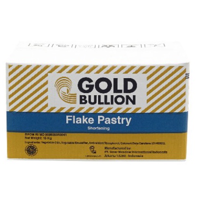 

47 KORSVET GOLD BULLION FLAKE PASTRY (SHORTENING) "250gr" Ready ▽▔