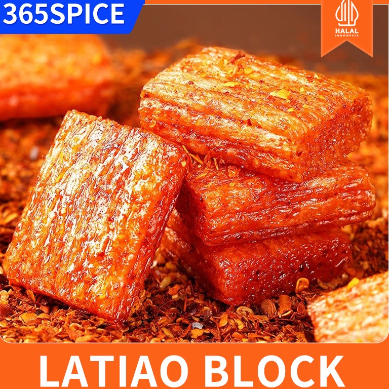

64 [HALAL SNACK] LATIAO Block (20pcs) | CEMILANN SNACK VEGETARIAN GLUTEN LATIAO | PEDAS a0fai