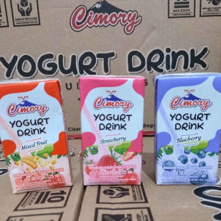 

Terlaku. 1 DUS CIMORY YOGURT DRINK 125ML 1 KARDUS 125 ML