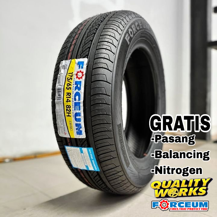 Ban Standar Mobil Calya Ukuran 175 65 R14 Forceum Ecosa 175/65R14
