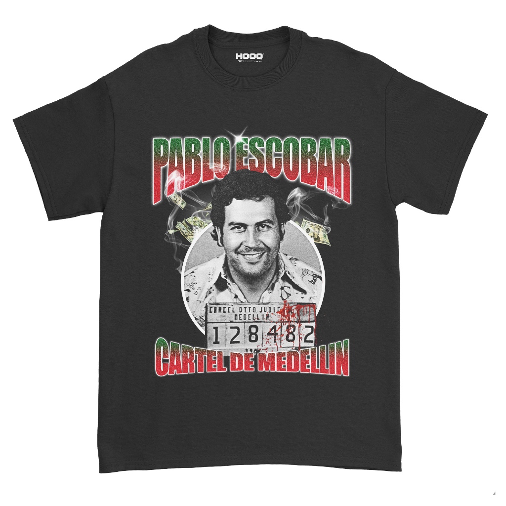 BAJU TOKOH PABLO ESCOBAR - MEDELLIN CARTEL / COD / KAOS PABLO ESCOBAR / PABLO ESCOBAR TEES