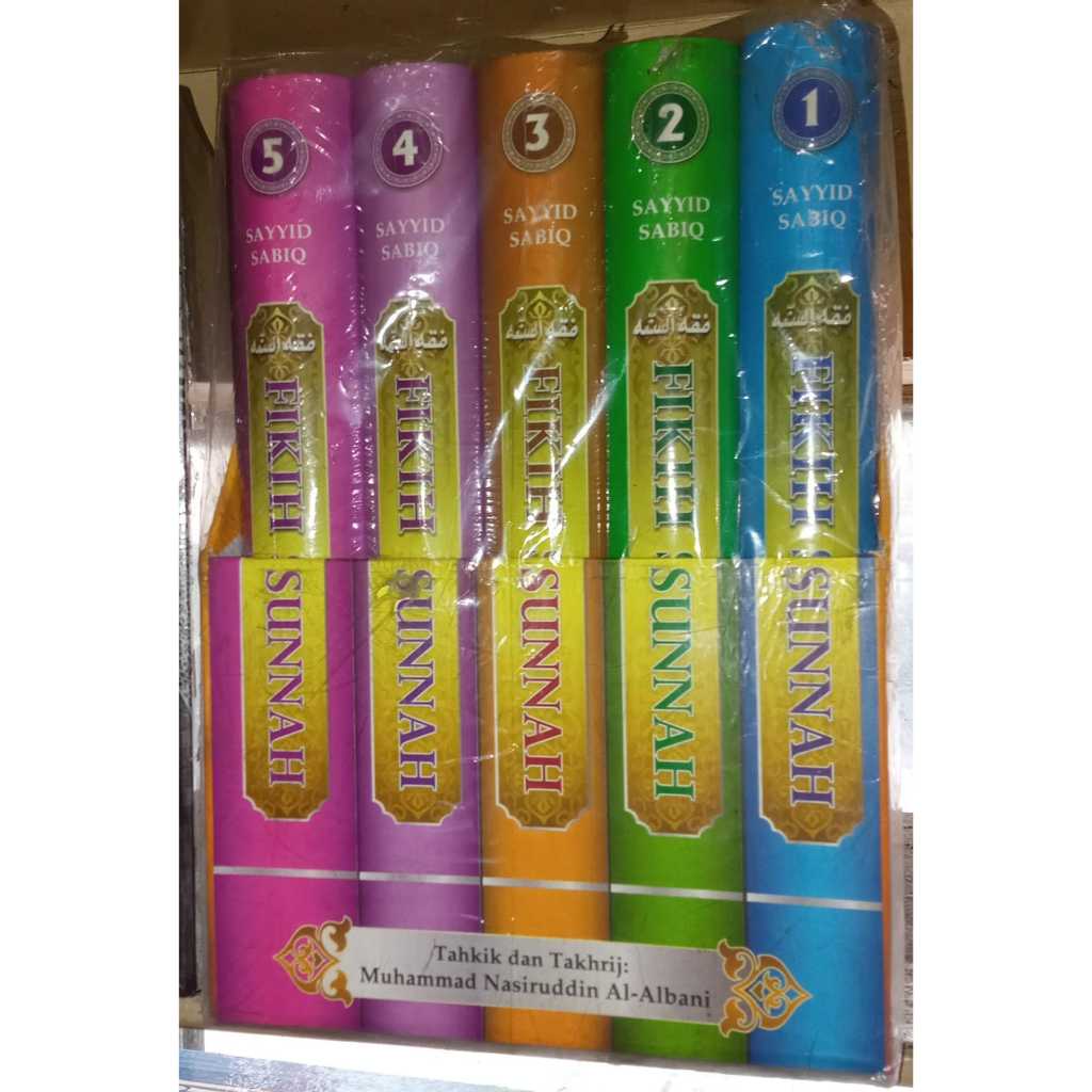 Buku Fikih Sunnah Fiqh Fiqih Sayyid Sabiq 5 jilid 1 2 3 4 5 Lengkap SET Cakrawala /CAK ORIGINAL