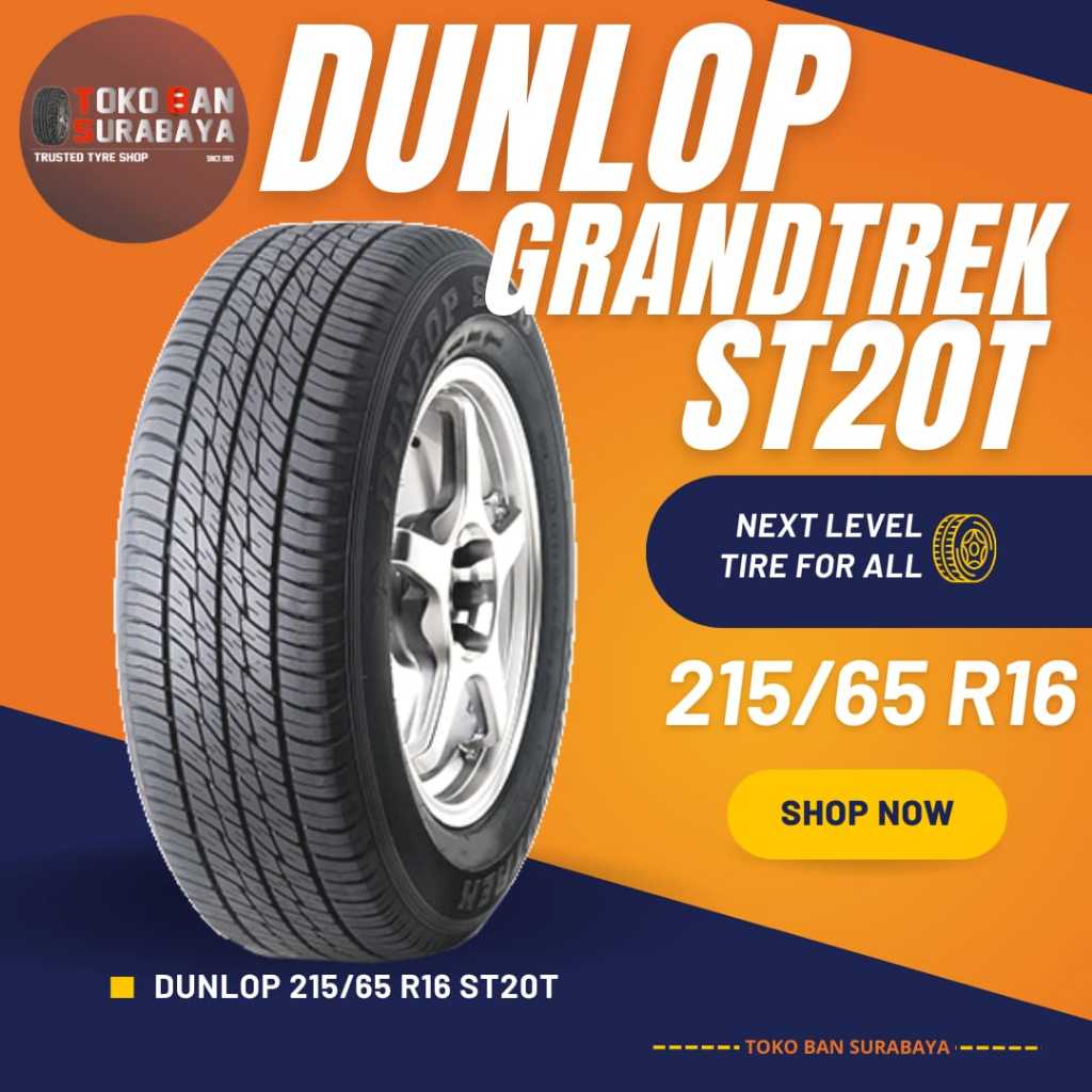 Ban Dunlop DL 215/65 R16 215/65R16 21565R16 21565 R16 215/65/16 R16 R 16 ST 20T ST20T