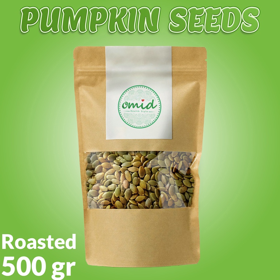 

Pasti Murah 500 gr - Organic Roasted Pumpkin Seeds | Biji Labu Panggang Organik
