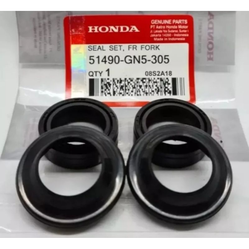 sil shock+sil tutup Abu Honda Supra x Vario 110 125 150 Beat F1 Beat Street Beat Pop.original