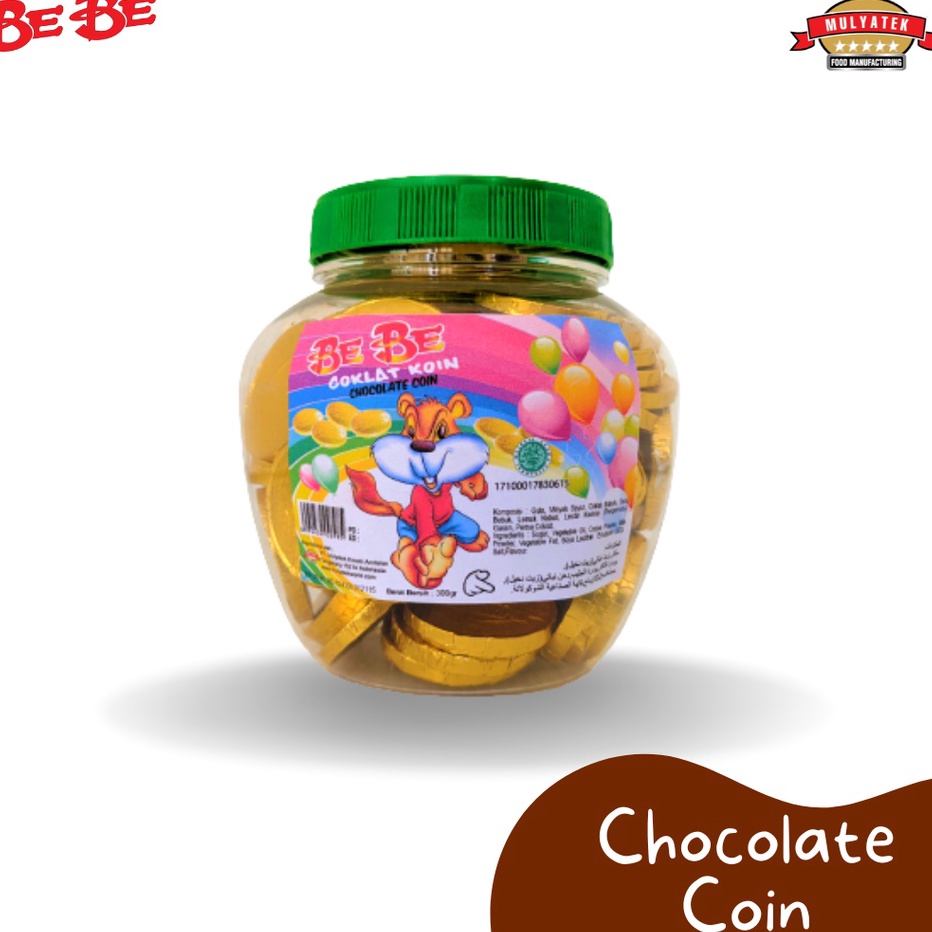 

Diskon BeBe Chocolate Coin Snack Coklat Koin Gurih 100 pcs