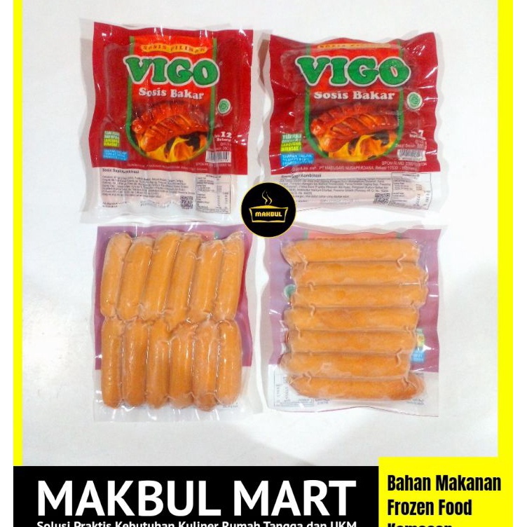 

Kode LFL223 Vigo Sosis Bakar isi 7 dan 12