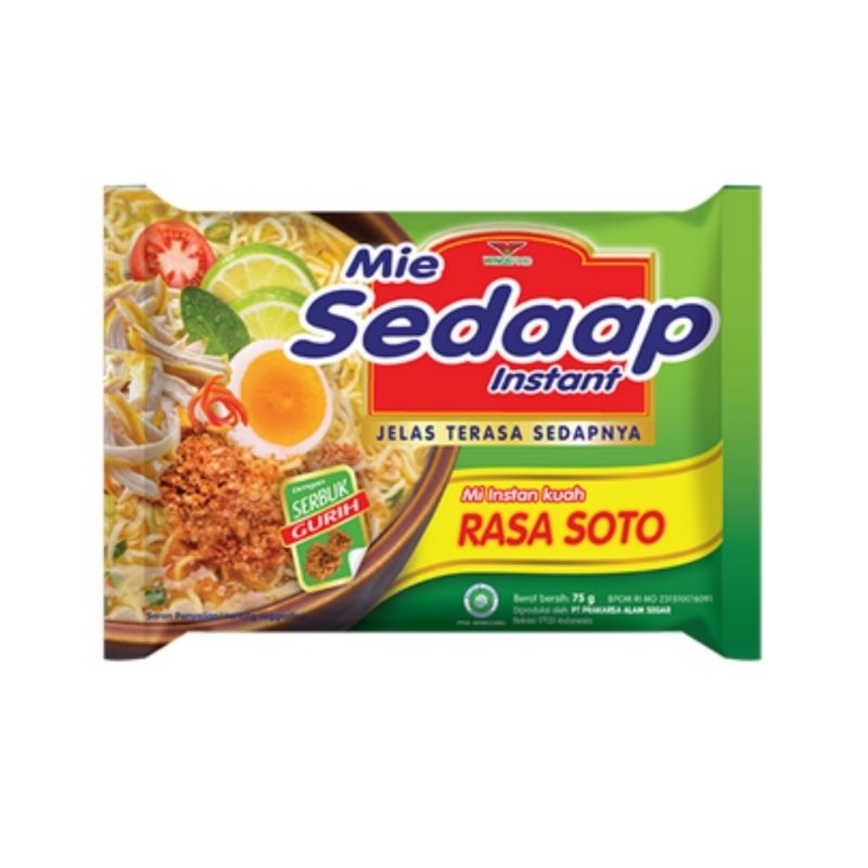

Mie Sedaap Soto 75gr 1Dus