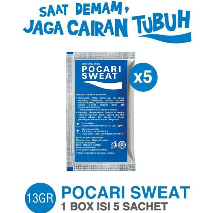 

Baru Pocari Sweat Sachet 13gr