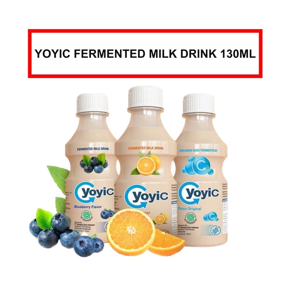 

VND YOYIC MINUMAN SUSU FERMENTASI 130ml x 12 BOTOL ➾Ready Stock