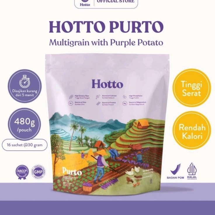 

Seller Hotto Purto Multigrain Persachet