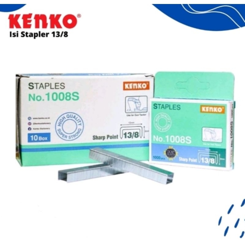 

isi Staples Tembak KENKO 13/8 1008S / stapler isi
