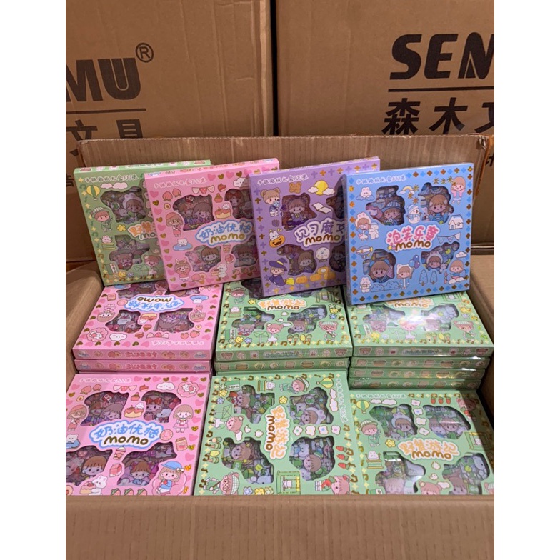 

Ju44l Stiker 2D 100 Lembar Sticker Momo Kartun Korea Viral Anti Air Impor Terbaru