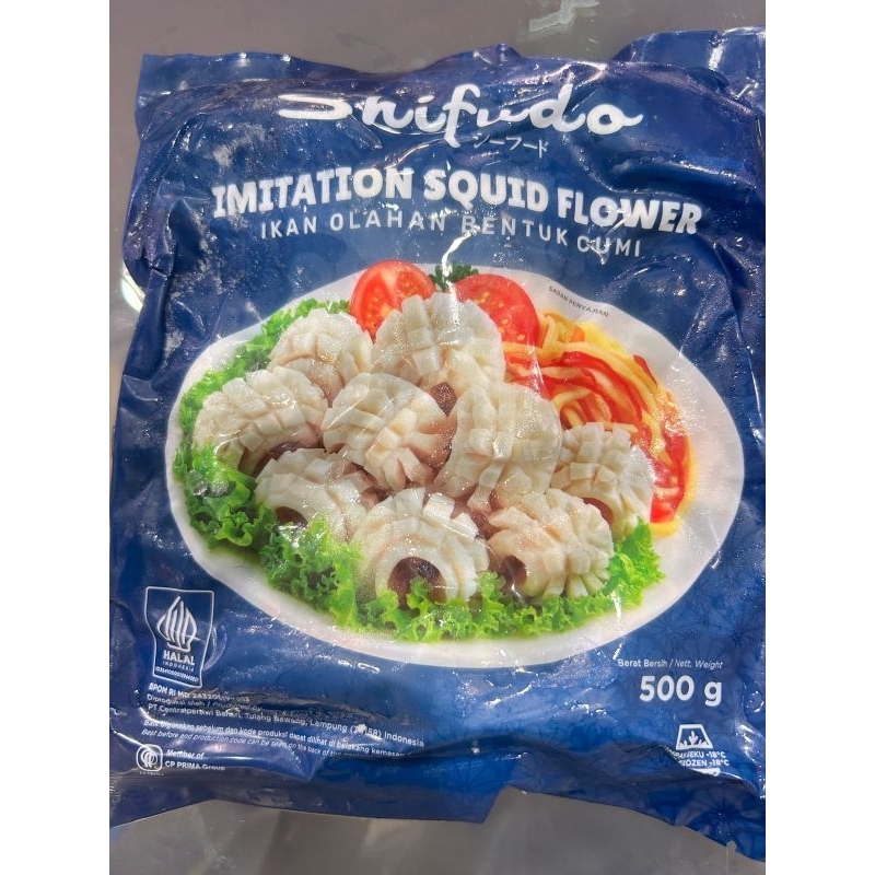 

Shifudo Cumi-cumi Seafood Frozen 500gr