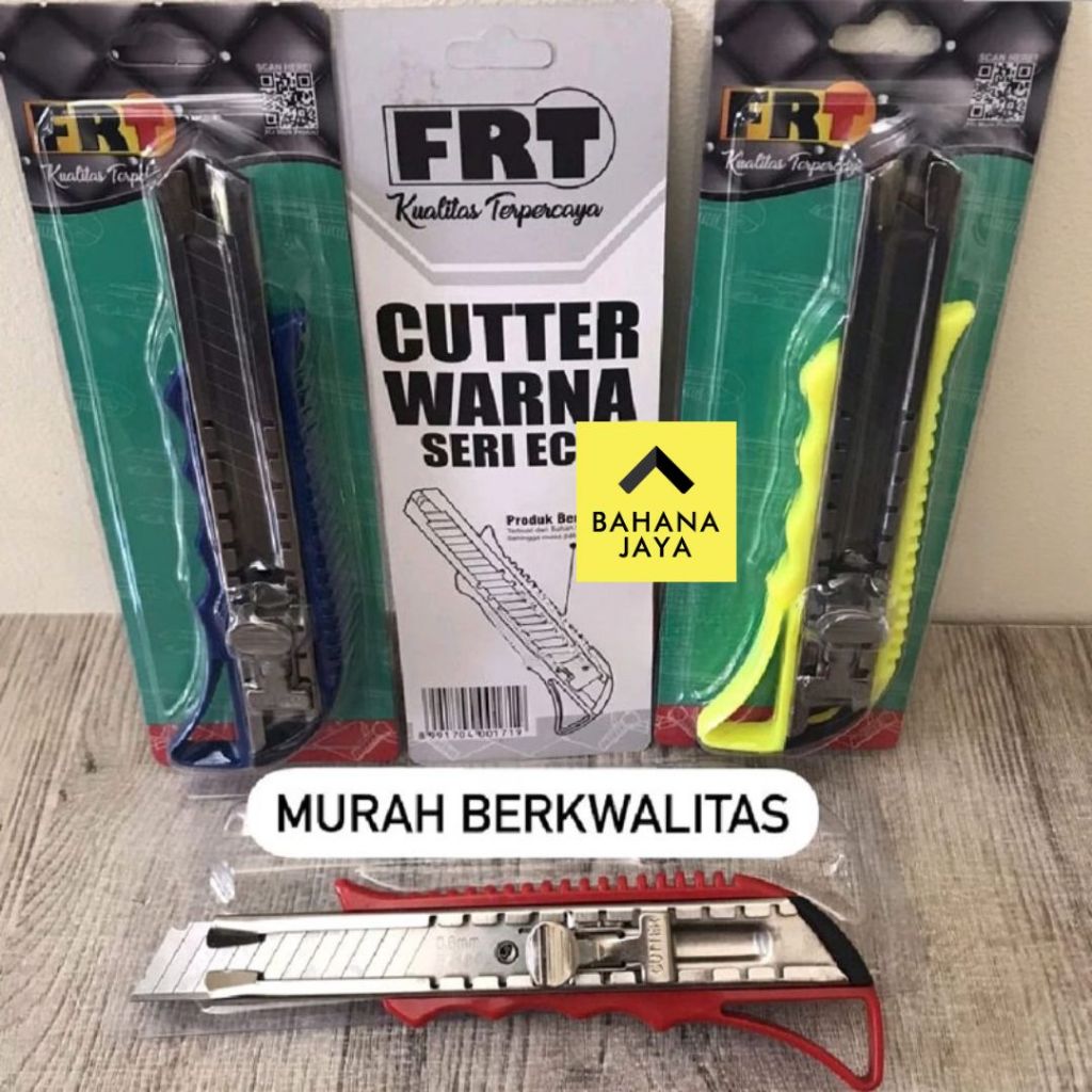 

Cutter A-100 FRT 0,6mm Seri Eko Ukuran Besar CUtter Gypsum Cutter Kertas Cutter Tajam - MANADO