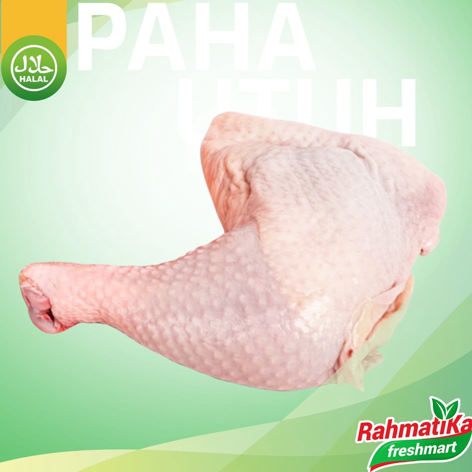 

KODE BYX567 Paha Ayam Utuh Fresh / Paha Ayam Fresh 1 Kg (Ayam Segar)