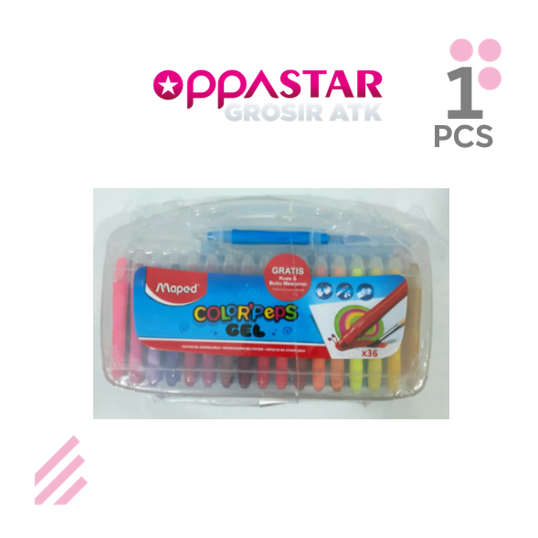 

Maped Color Peps Gel Set 36 Warna [Free Gift]