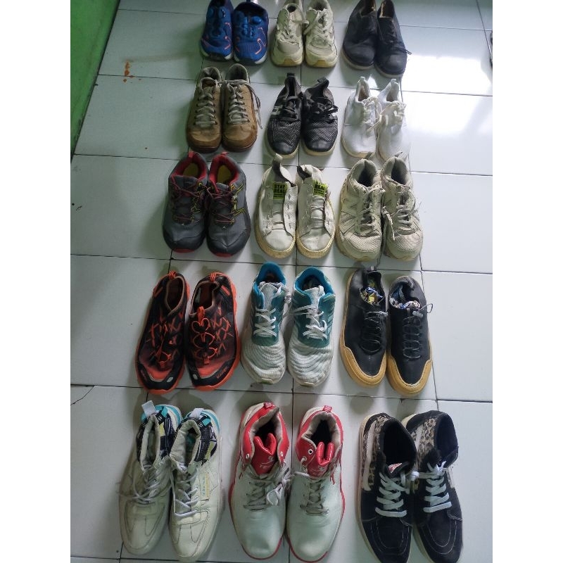 FOR SALE❗❗Paketan Sepatu Second/Borongan Sepatu Second Branded