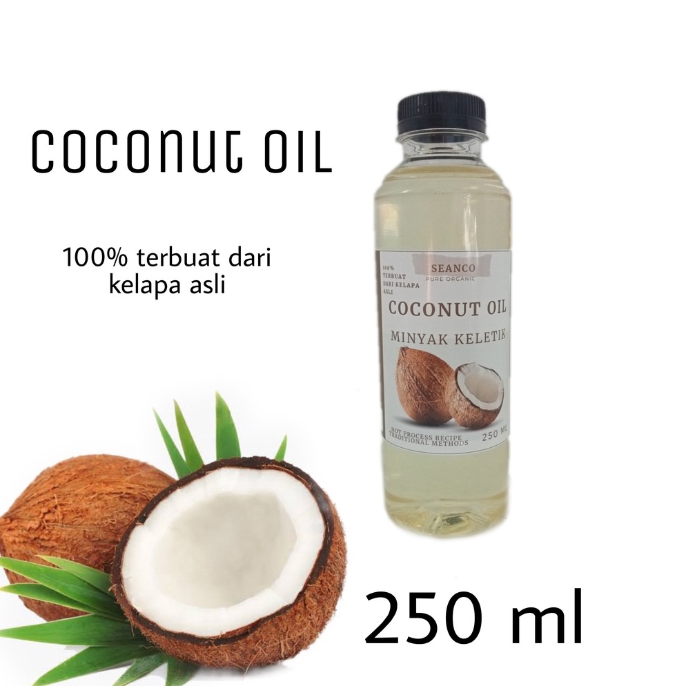 

[♜R74<] Minyak kelapa asli 250 ml | keletik | kelentik | kletik | coconut oil | seanco Get it now