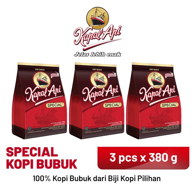 

[☎X30<] KAPAL API Special Merah 3 X 380 gr Always