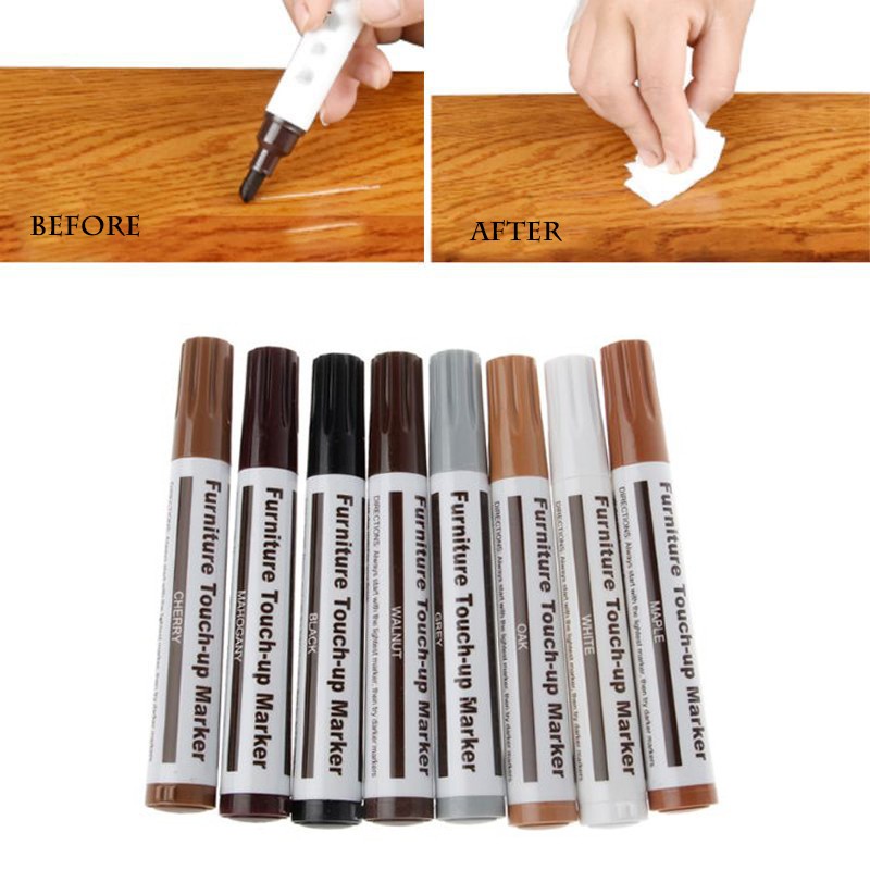 

SPIDOL FURNITUR KAYU PENGHILANG GORESAN - FURNITURE TOUCH UP MARKER - Penghilang Goresan Kayu Spidol Repair Marker Furniture Touch Up Maker
