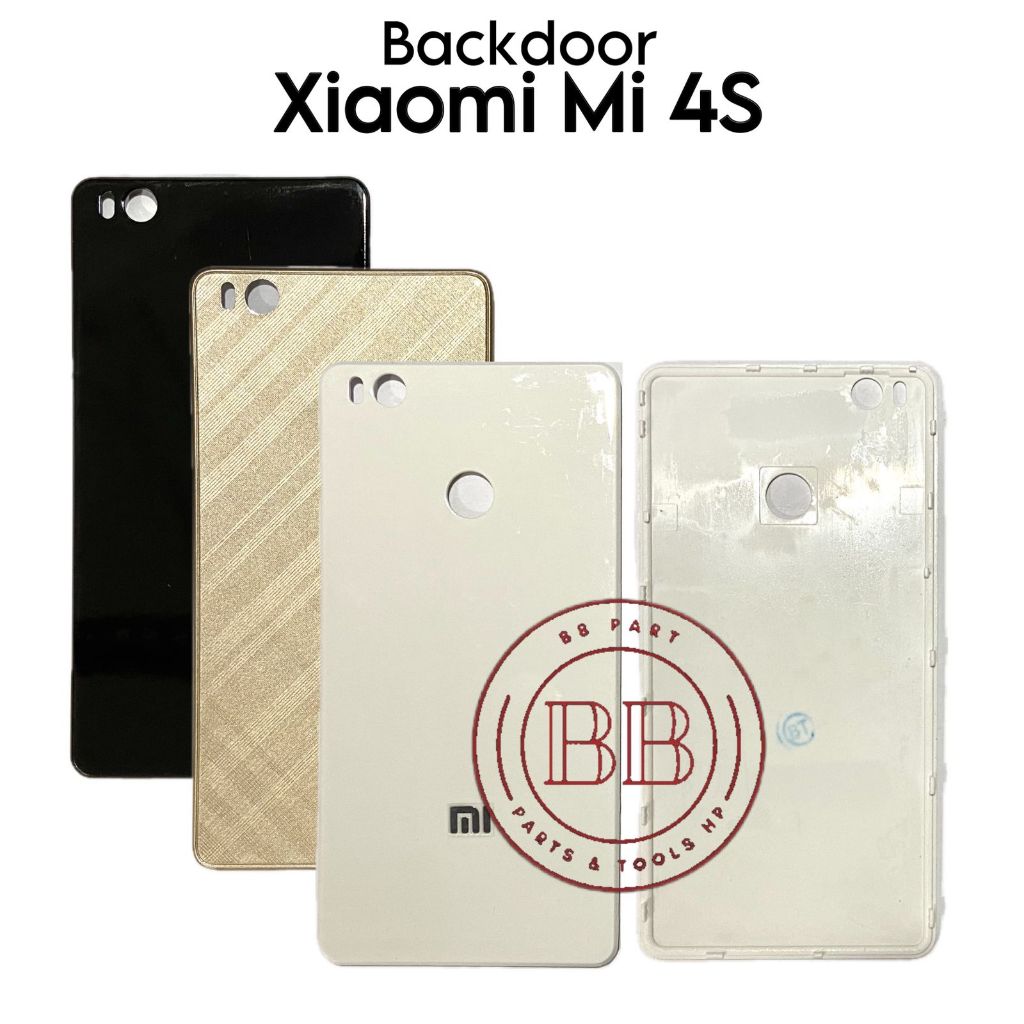 Backdoor Xiaomi Mi 4S / Mi4s - Penutup Tutup Baterai Casing Belakang Backcase Backdoor Back Cover Do