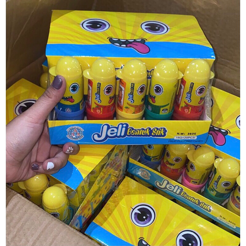 

Permen Jelly minion jumbo isi 20pcs